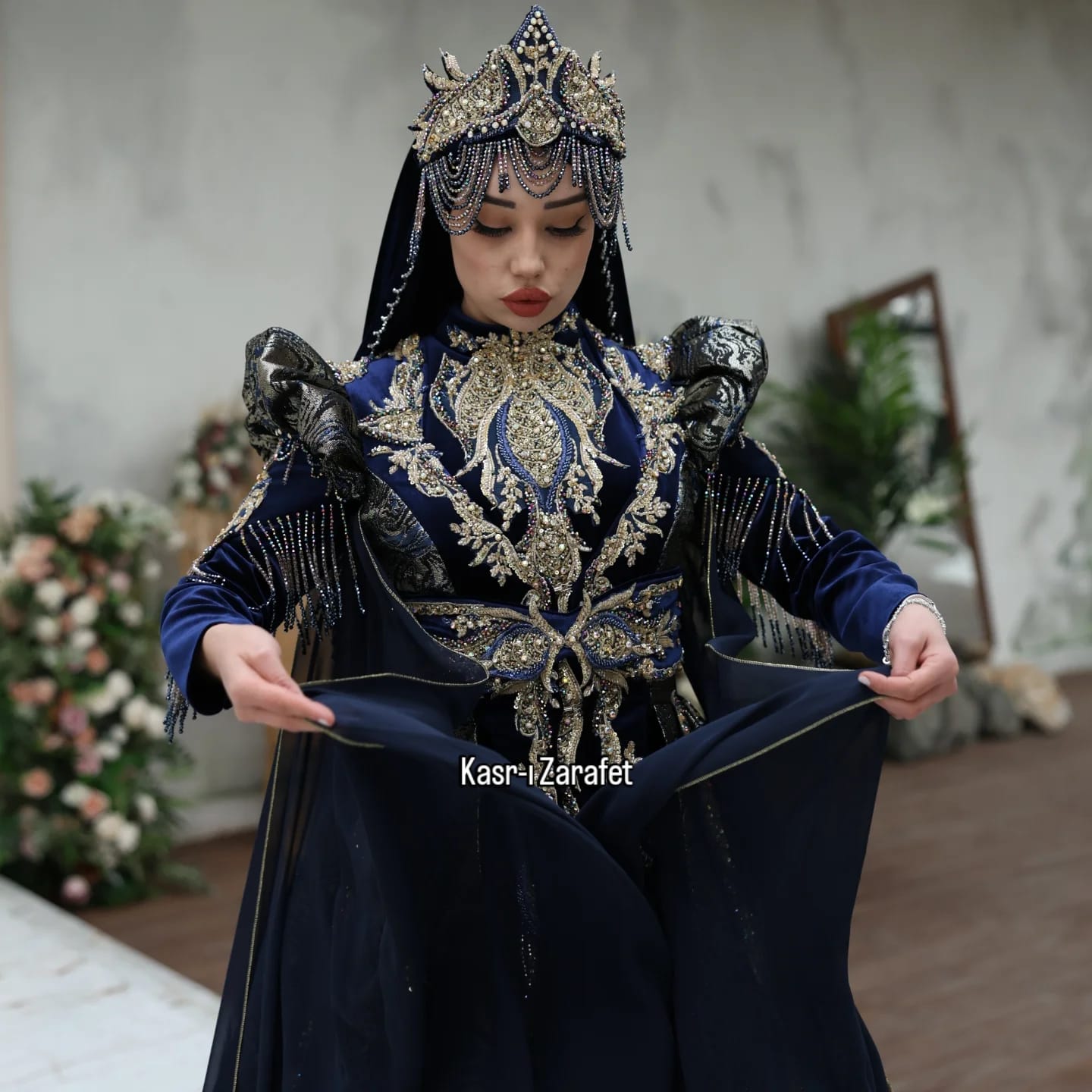 2025 Kaftan Şah Sultan - Kaftan küçük görsel | Kasrı Zarafet