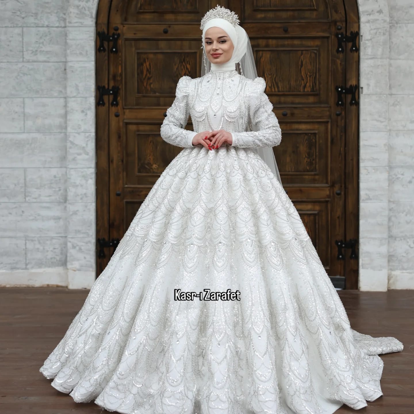 2025 Kaftan Şah Sultan - Kaftan küçük görsel | Kasrı Zarafet