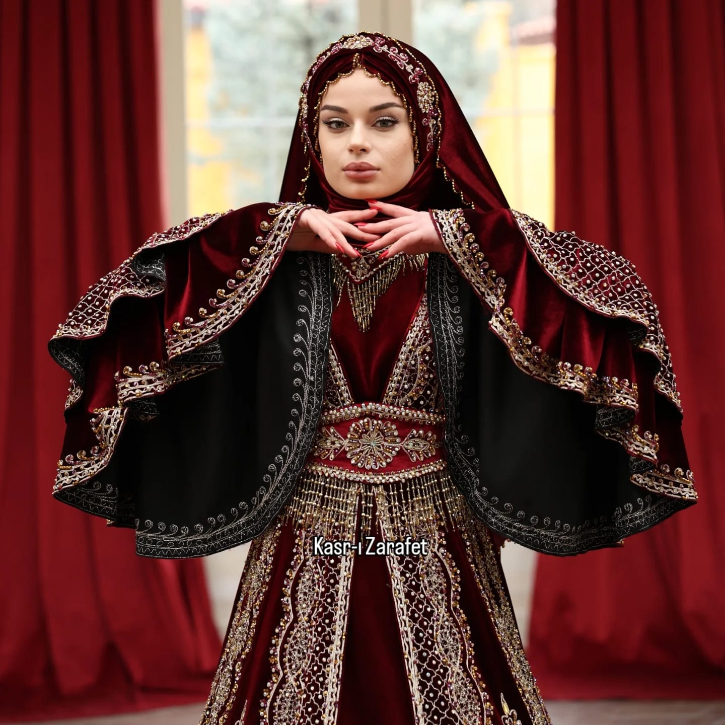2025 Hürrem Kaftan - Kaftan küçük görsel | Kasrı Zarafet