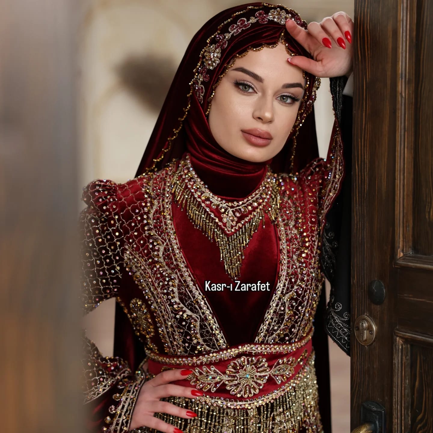 2025 Hürrem Kaftan - Kaftan küçük görsel | Kasrı Zarafet