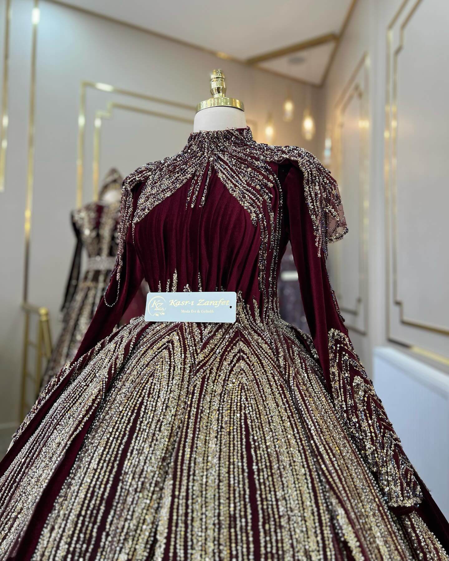 Efsane Collection Gülsüm - Kaftan küçük görsel | Kasrı Zarafet