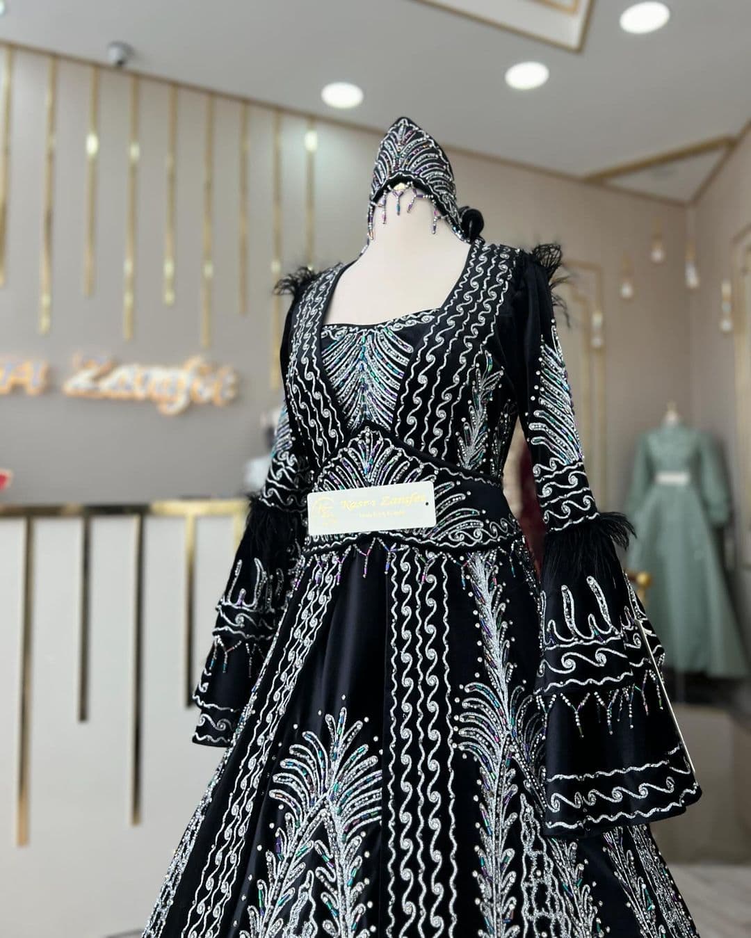 Kaftan - Efsane Collection Palmiye | Kasrı Zarafet Moda Evi